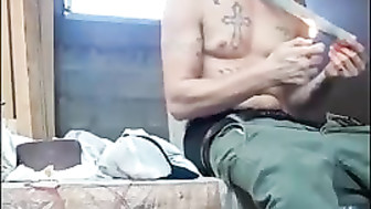 Stunning college french babe visits boyfriend at work.