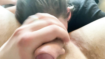 Amateur afternoon rimjob