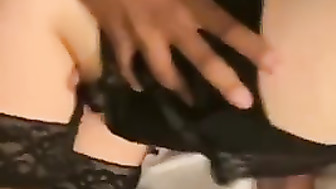 Blonde mysterious hotwife creampied by bbc while hubby films coaches participates.