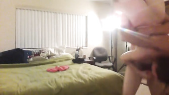 Brunette hotwife fucks bwc records it for hubby.