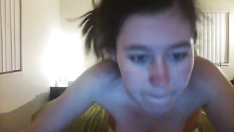 Brunette hotwife fucks bwc records it for hubby.