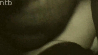 Bigtitted MILF with big ass takes huge black dick