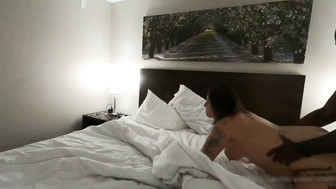 Cuckold thick wife fucking black lover