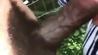 On the phone to hubby and giving head