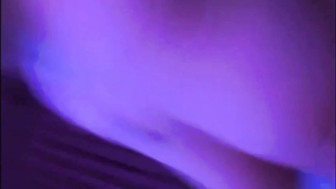 Riding black cock bare as husband records 2