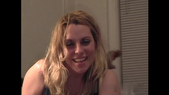 Cuckold blond milf takes BBC in the hood