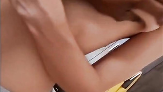 Riding on BBC to get cumshot