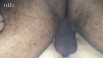 Hung black stud fucks that horny white nerd and cums inside her wet pussy