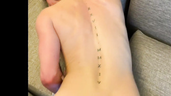 White MILF gets that BBC bareback in her bald pussy and sucks it off to the last drop