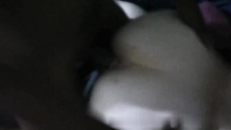 Amateur white girl fucked by black friend