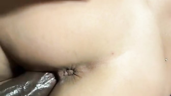 Sexy latina takes hard BBC