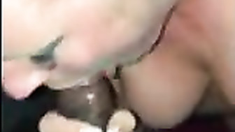 Sucks dick like it's a lollipop