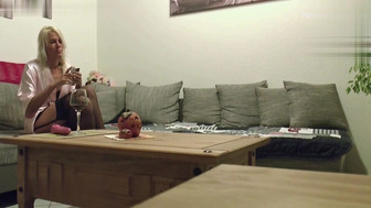 Hotwife gets screwed while hubby ain't home