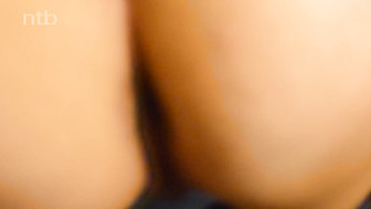 Masked white wife gets fucked by hung black stud and showered by hubby