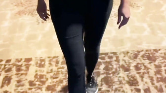 Insatiable blond white MILF was sucking off and riding that BBC