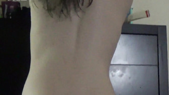 Skinny white nerd gets real shower of black cum on her chests and face