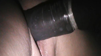 MyQOSwife receiving a fine fucking hello on NYE from a stranger at  a swinger party