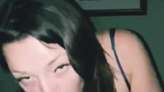 Cuckold wife receives messy facial from her hung black stud