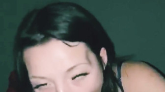 Cuckold wife receives messy facial from her hung black stud