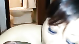 Asian slut sucks BBC