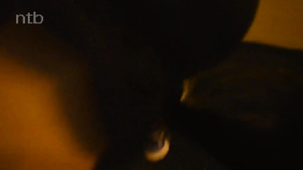 Cuckold white babe bends over and gets fucked hard from behind