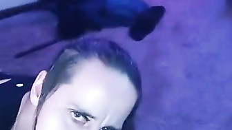 Watching wife enjoy herself