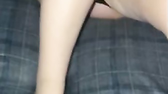 White wife bbc creampie