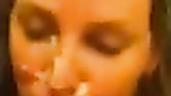 THAT SLUT LOVES CUM