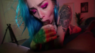 Sexy PAWG gets big black cock