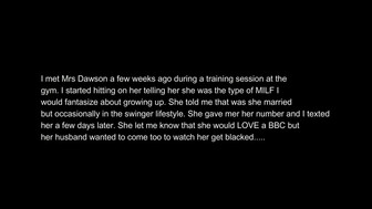 Petite white MILF with young BBC cuckold