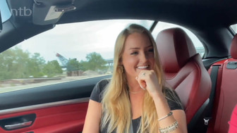 Pretty blonde beauty loves big black cock