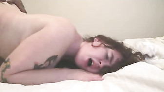 Tatted PAWG with perfect bubble ass gets pounded