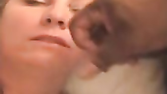 5th mouth full of cum that night