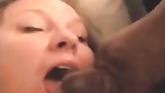 5th mouth full of cum that night