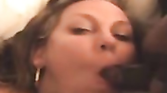 5th mouth full of cum that night
