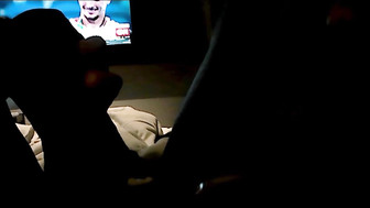 Fem husband serve and worship BBC while wife is watching and recording