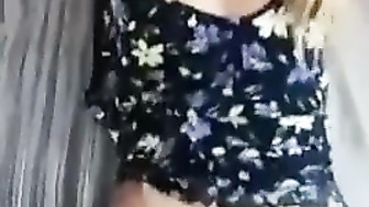 Petite cheating blonde babe takes BBC