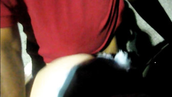 Naughty parking lot whore