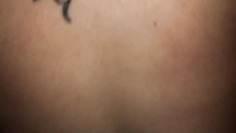 My fat wife fucking BBC and big creampie