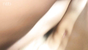 Horny blond takes that BBC bareback and tastes his creamy cum