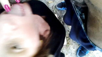 MILF wife works on huge BBC