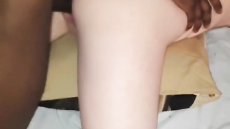 Hot slut fucks huge Black Cock for the first time