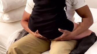 Cuckold white wife fucks that BBC while her husband was filming