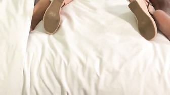 Cuckold white wife gets fucked and impregnated by hung black stud