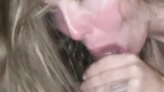 Two hot chicks sharing BBC