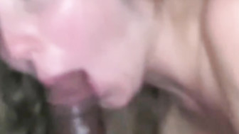 Two hot chicks sharing BBC