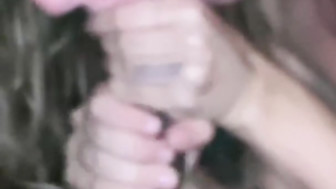 Two hot chicks sharing BBC