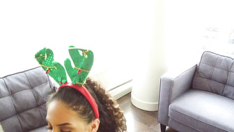 Latina with hot booty takes big black dick hard