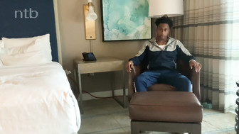 Sexy blond white babe takes that huge black cock bareback