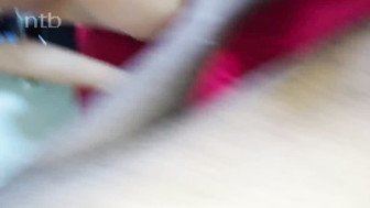 Masked cuckold white wife gets fucked